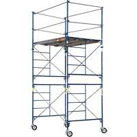 Complete Scaffold Tower with Casters, 69-1/2" D x 178" H Planification Entrepots Molloy