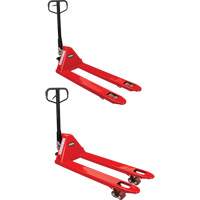 Transpalette manuel, Acier, 48" lo x 21" la, Capacit&eacute; 5500 lb Planification Entrepots Molloy