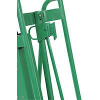 Diable pour baril motoris&eacute; avec roues pneumatiques Planification Entrepots Molloy