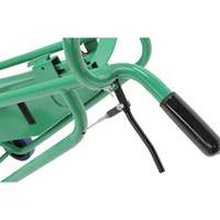 Diable pour baril motoris&eacute; avec roues pneumatiques Planification Entrepots Molloy