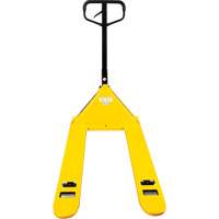 Transpalette &agrave; roues en acier, Acier, 48" lo x 27" la, Capacit&eacute; 5500 lb Planification Entrepots Molloy