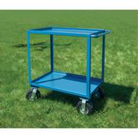  Chariot &agrave; tablettes pour l'ext&eacute;rieur, 2 Tiers, 18" la x 39" h x 33" p, Capacit&eacute; 1200 lb Planification Entrepots Molloy