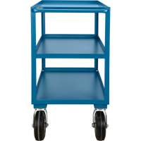  Chariot &agrave; tablettes pour l'ext&eacute;rieur, 3 Tiers, 18" la x 39" h x 33" p, Capacit&eacute; 1200 lb Planification Entrepots Molloy