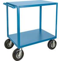  Chariot &agrave; tablettes pour l'ext&eacute;rieur, 2 Tiers, 18" la x 39" h x 33" p, Capacit&eacute; 1200 lb Planification Entrepots Molloy