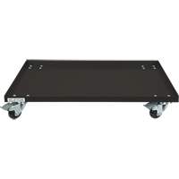 Socle roulant pour armoire, 18" la x 36" p x 1,375" h, Capacit&eacute; de 1000 lb Planification Entrepots Molloy