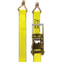 Tendeur d'arrimage pour treuil, Crochet en J, 30' , 3" , Charge d'utilisation max. 5400 lb (2449 kg) Planification Entrepots Molloy