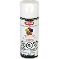 Laque industrielle Acryli-Quik, Blanc, Semi-brillant, 12 oz, Canette a&eacute;rosol Planification Entrepots Molloy