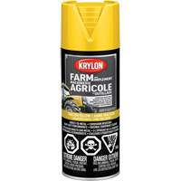 Peinture en a&eacute;rosol pour la ferme et l'&eacute;quipement, Jaune John Deere, Tr&egrave;s brillant, 12 oz, Canette a&eacute;rosol Planification Entrepots Molloy