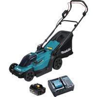 Ensemble de tondeuse sans fil 18V LXT, Pouss&eacute;e, &agrave; pile, Largeur de coupe 13" Planification Entrepots Molloy