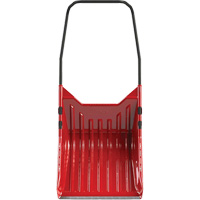60L Sleigh Snow Shovel, Polypropylene Blade, Wearstrip Included Planification Entrepots Molloy