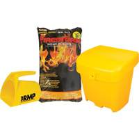 Ensemble de produit de d&eacute;glaçage intense Firestorm avec 56 sacs, Sac, 44 lb (20 kg), Point de fonte -32°C (-25°F) Planification Entrepots Molloy
