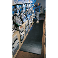 Standard Mat No.381, Ergonomic, 3' x 105' x 1/8", Black Planification Entrepots Molloy