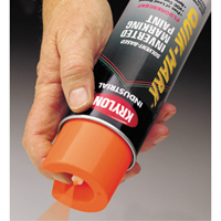 Industrial Quik-Mark Solvent-Based Inverted Marking Paint, 17 oz., Aerosol Can Planification Entrepots Molloy