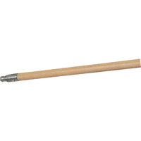Structural Foam Push Broom Handle, Wood, ACME Threaded Tip, 15/16" Diameter, 60" Length NC750 | Planification Entrepots Molloy
