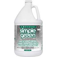 Nettoyant et d&eacute;graissant industriel Crystal Simple Green , 1 gal., Cruche Planification Entrepots Molloy