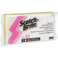 Scotch-Brite Light-Duty Scrub Sponge, Cellulose/Scrubbing, 3-1/2" W x 6" L Planification Entrepots Molloy