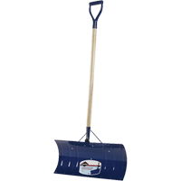 Yukon Snow Pusher, Aluminum Blade, D-Grip Handle, 24" W Planification Entrepots Molloy