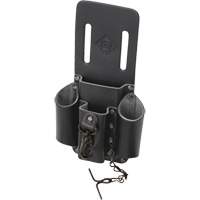 Tool Belt Pouch, Multiple Tool Holder, Leather, 4 Pockets Planification Entrepots Molloy