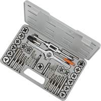 TD40HM Metric HSS Tap & Alloy Die Set, 40 Pieces Planification Entrepots Molloy