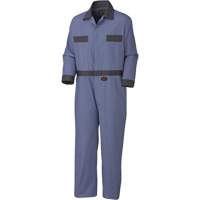 5133T Coveralls with Concealed Brass Buttons, Men's, Navy Blue, Size 42 Planification Entrepots Molloy