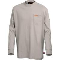 333 Flame-Resistant Long-Sleeved Cotton Shirt, 2X-Large, Grey Planification Entrepots Molloy