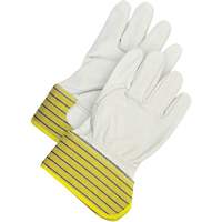 Classic Fitter Gloves, Large, Grain Cowhide Palm, Fleece Inner Lining Planification Entrepots Molloy