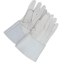 Gants de soudage &agrave; l'arc TIG Gander Brand, Cuir fleur de ch&egrave;vre, Taille 10 Planification Entrepots Molloy