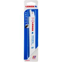 Lame de scie alternative &eacute;paisse pour le m&eacute;tal, Bim&eacute;tal, 14 Dents par pouce, 6" lo x 3/4" la Planification Entrepots Molloy
