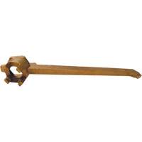 Drum Plug Wrench, 12" Handle, Bronze NJE705 | Planification Entrepots Molloy