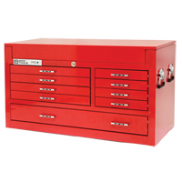 Coffre sup&eacute;rieur de s&eacute;rie PRO+, 42" la, 9 tiroirs, Rouge Planification Entrepots Molloy