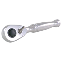 Stubby Quick-Release Ratchet Wrench, 3/8" Drive, Plain Handle Planification Entrepots Molloy