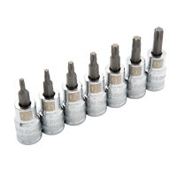 Jeu de douilles standards, Torx, Prise 1/2", 7 mrcx Planification Entrepots Molloy