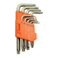 Jeu de cl&eacute;s hexagonales, 9 mcx, Torx Planification Entrepots Molloy