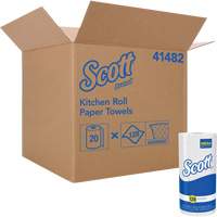 Scott<sup>®</sup> Kitchen Roll Towels, 1 Ply, 128 Sheets/Roll, 11" W, 8.78" L x NJJ028 | Planification Entrepots Molloy