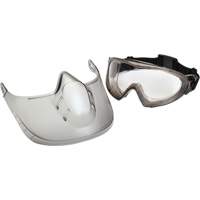 Capstone&reg; Shield Safety Goggles with Removable Faceshield, Clear Lens, Anti-Fog, Direct/Closed Vent Planification Entrepots Molloy