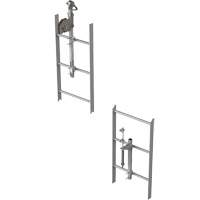 D-ring with Anchorage Plate Planification Entrepots Molloy