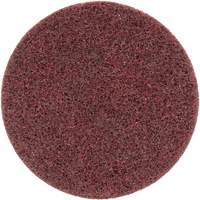 Disque de conditionnement de surface , SC-DR Roloc Scotch-Brite, 4" dia., Grain Moyen, Oxyde d'aluminium Planification Entrepots Molloy