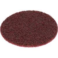 Disque de conditionnement de surface SC- DH Scotch-Brite, 4" dia., Grain Moyen, Oxyde d'aluminium Planification Entrepots Molloy