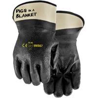 Gants enduits Pigs in a Blanket, Taille unique, R&ecirc;vetement Nitrile/PVC Planification Entrepots Molloy