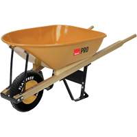 Wheelbarrow, 6 cu. ft., Steel Tray Planification Entrepots Molloy