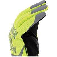 FastFit&reg; High-Visibility Work Gloves, Synthetic Palm, Size Medium/9 Planification Entrepots Molloy