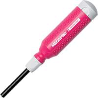 Original Pink 15-in-1 Multi-Bit Screwdriver, 8-37/50" L, Textured Handle Planification Entrepots Molloy
