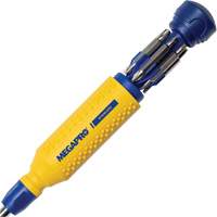 Original Stainless Steel 15-in-1 Multi-Bit Screwdriver, 8-37/50" L, Textured Handle Planification Entrepots Molloy