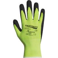 Dexterity&reg; Coated Gloves, 10, Latex Coating, 13 Gauge, Polyester Shell Planification Entrepots Molloy