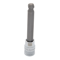 Long SAE Bit Socket, 3/8" x 3-5/8" L, 3/8" Drive Planification Entrepots Molloy