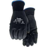 Gants enduits Stealth Blackbird, T-Grand, R&ecirc;vetement Nitrile micromousse, Calibre 15, Enveloppe en Polyester Planification Entrepots Molloy