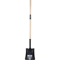 Square Point Shovel, Hardwood, Tempered Steel Blade, Straight Handle, 48" Long NN246 | Planification Entrepots Molloy