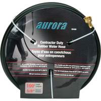 Contractor Duty Rubber Hose, Rubber, 5/8" dia. x 100' Planification Entrepots Molloy