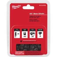 M18 Fuel 10" Saw Chain Planification Entrepots Molloy