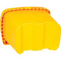 Salt & Sand Storage Bins, With Hasp, 21" x 27" x 26", 4.24 cu. ft., Yellow Planification Entrepots Molloy